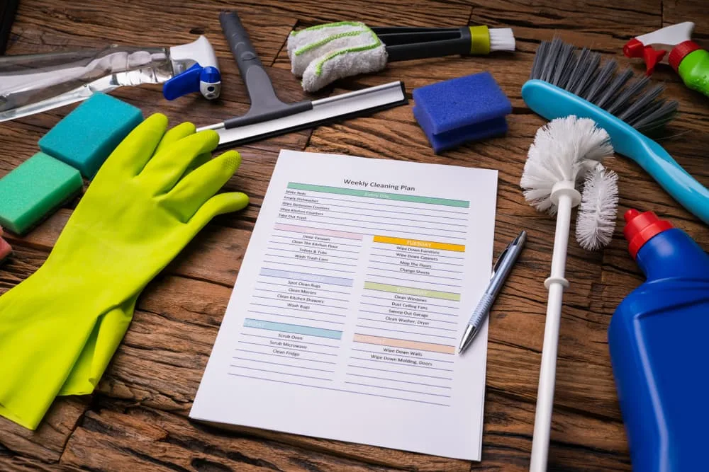 Making the Perfect Cleaning Schedule: 3 Tips