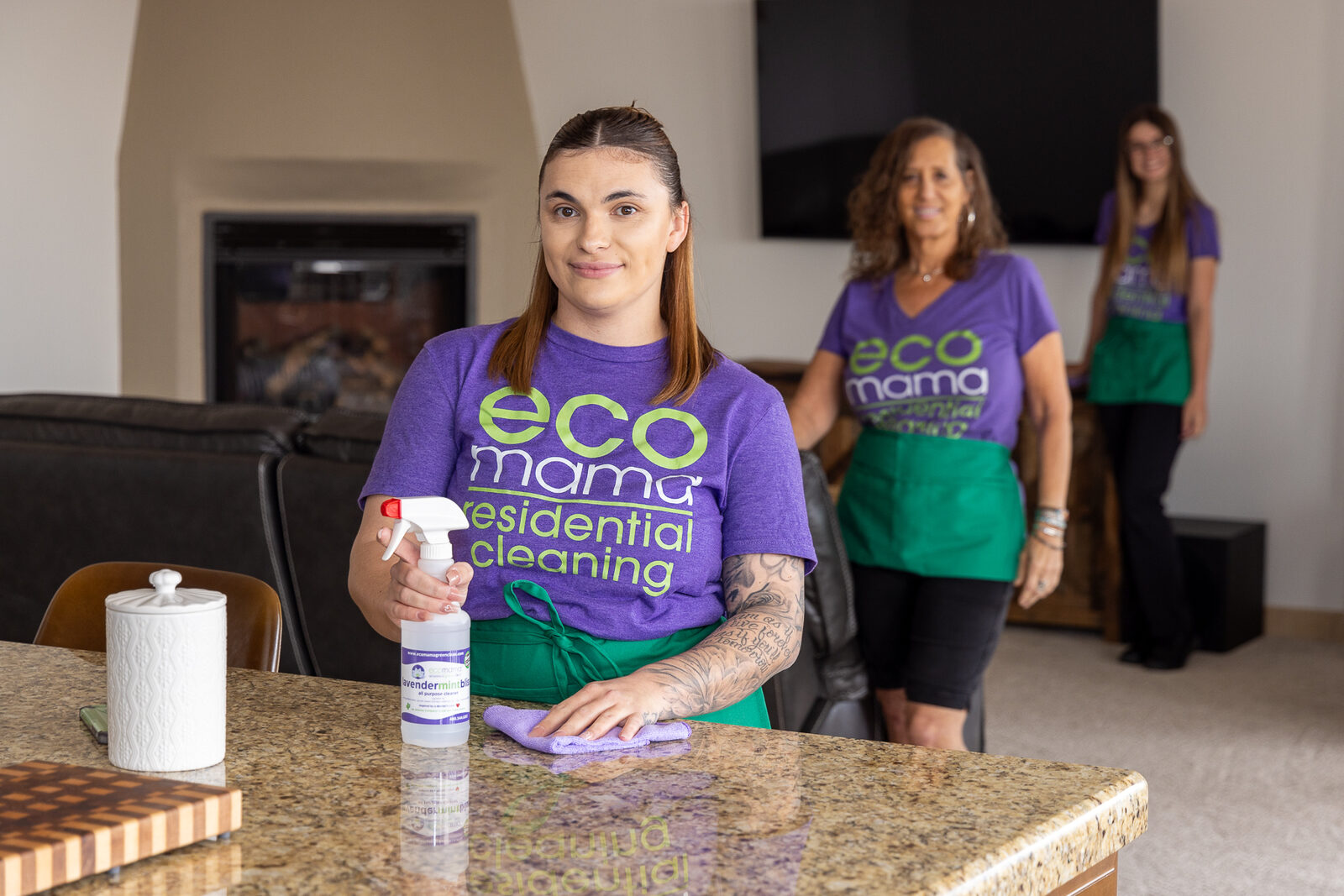 Eco Mama Green Clean natural cleaning products safe for families in Sun City AZ