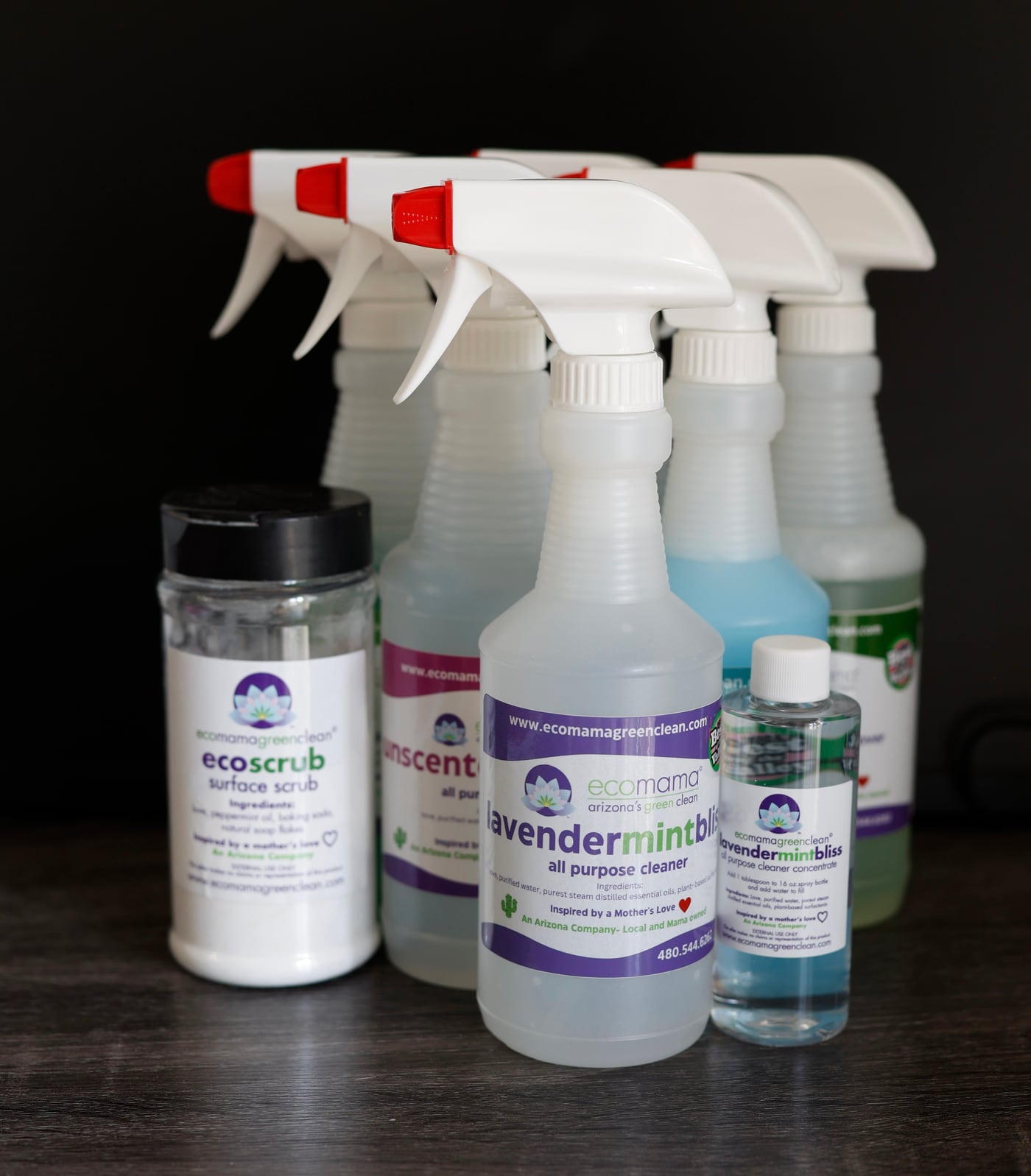 Eco Mama Eco Blue natural cleaning product