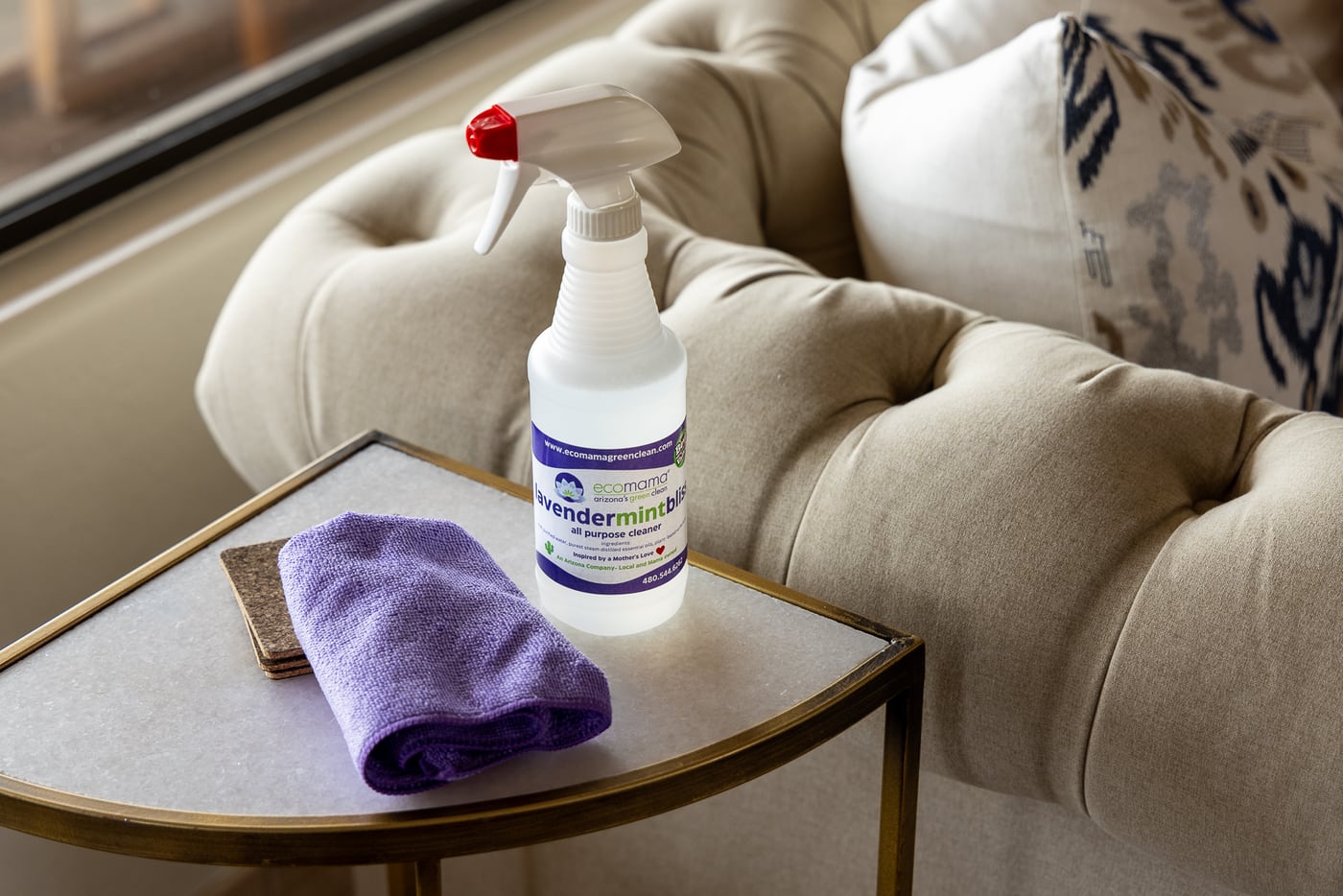 Eco Mama Lavender Mint Bliss all-purpose natural cleaner